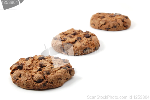 Image of cookie isolated on white background