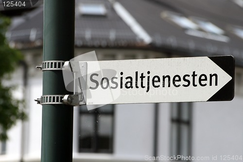 Image of Street sign in Oslo