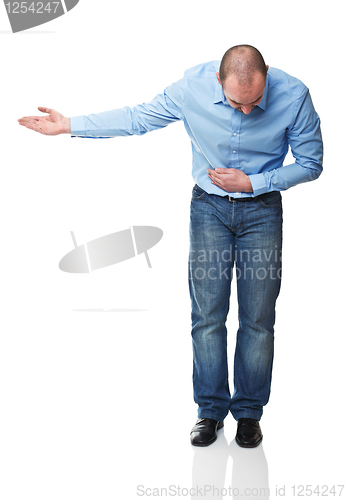 Image of man bow