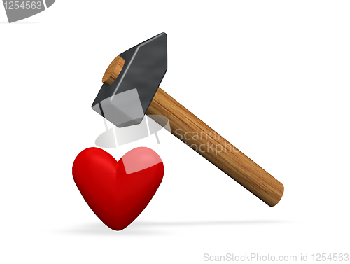 Image of love pangs