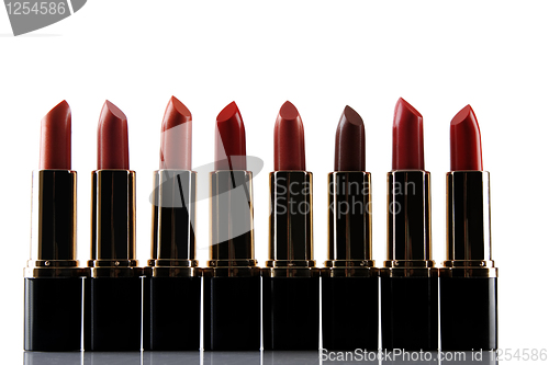 Image of red lipstick