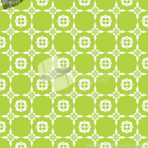 Image of  seamless floral pattern