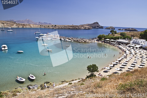 Image of Lindos bay