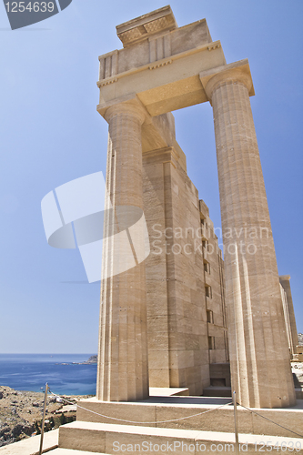 Image of Ancient Temple ruins of Rhodes 