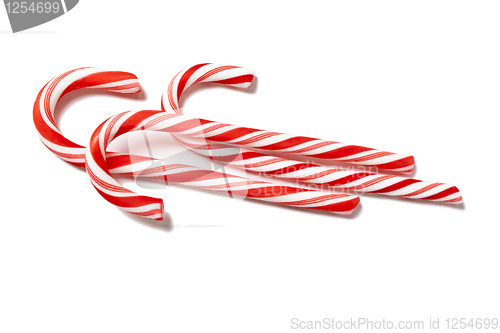 Image of red christmas candy