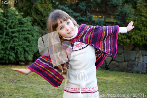 Image of Beautiful little portrait of girl