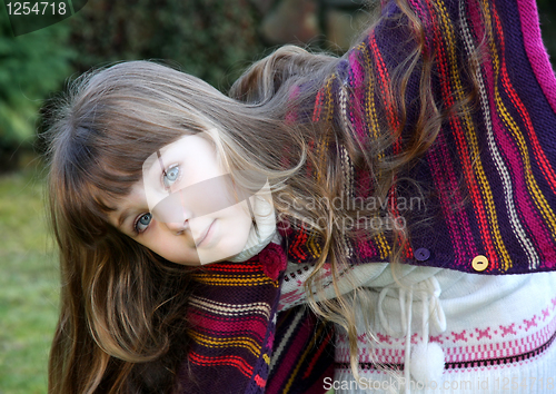Image of Beautiful little portrait of girl