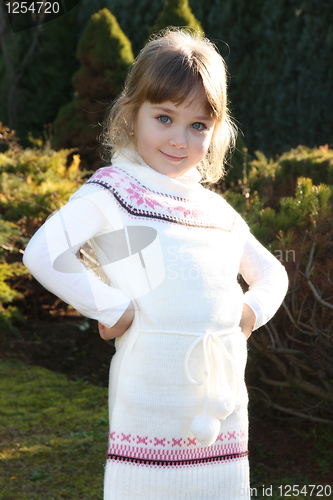 Image of Beautiful little portrait of girl