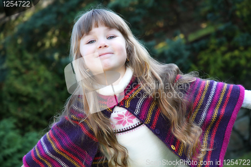 Image of Beautiful little portrait of girl