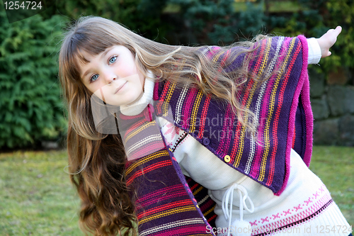 Image of Beautiful little portrait of girl