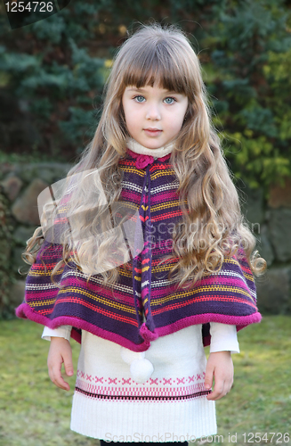 Image of Beautiful little portrait of girl