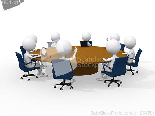 Image of Concept of business meeting