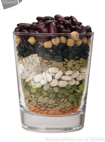 Image of mixed dried beans 