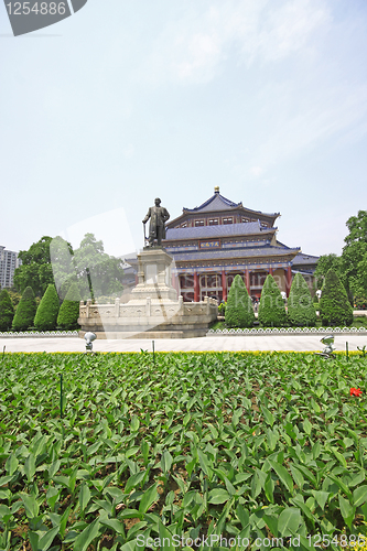 Image of Sun Yat-sen Memorial Hall in Guangzhou, China 