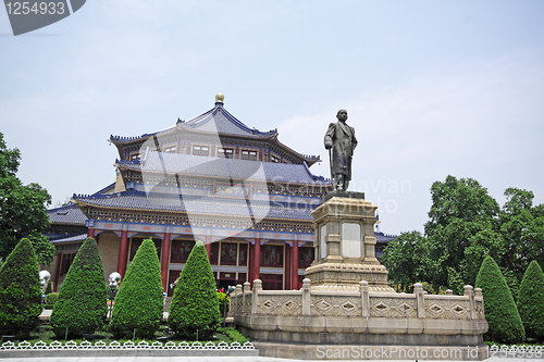 Image of Sun Yat-sen Memorial Hall in Guangzhou, China 