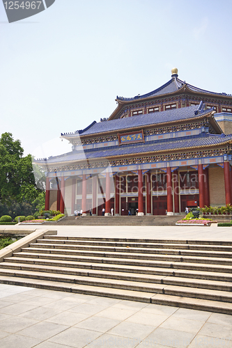 Image of Sun Yat-sen Memorial Hall in Guangzhou, China 