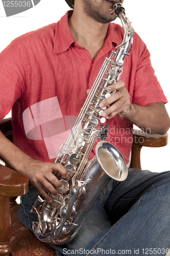 Image of Sax Player