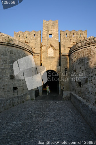 Image of Lady in Old Town