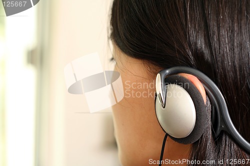 Image of Listening to music