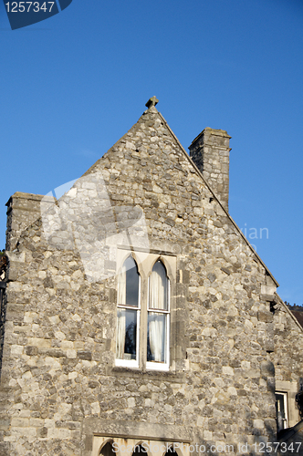 Image of stone house detail