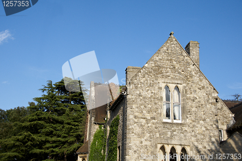 Image of stone house detail