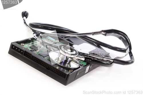 Image of data recovery