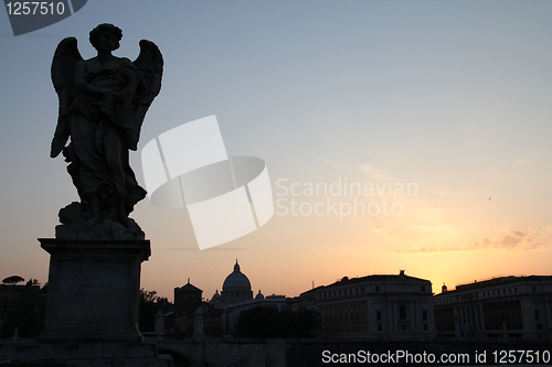 Image of Rome sunset