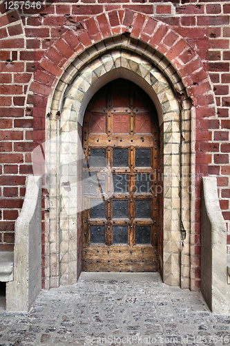 Image of Malbork castle door