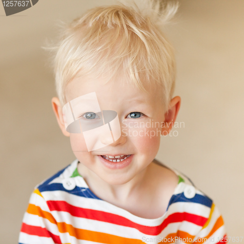 Image of smiling toddler