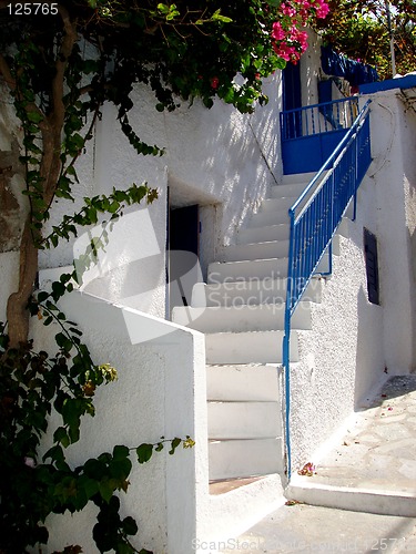 Image of Greek village house