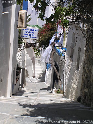 Image of Street in Naxos Old Town