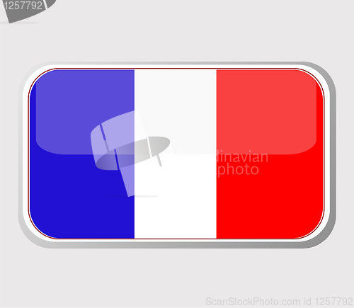 Image of Flag of France in the form