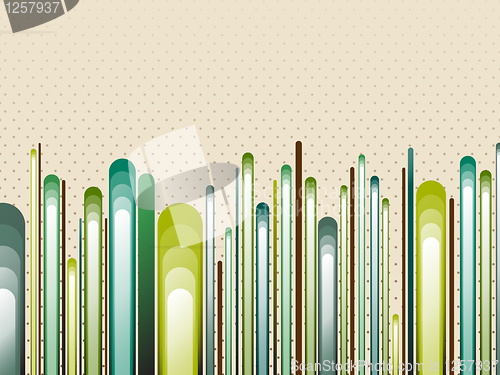 Image of Nature Style Striped Green Background