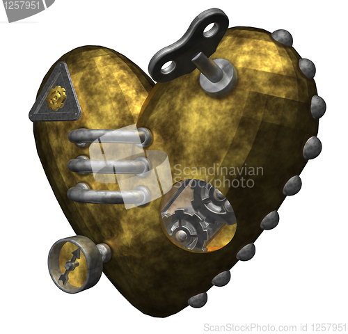 Image of metal heart