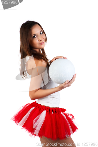 Image of Cheerleader portrait.