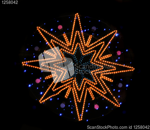Image of abstract christmas background