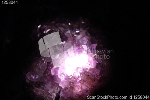 Image of amethyst background