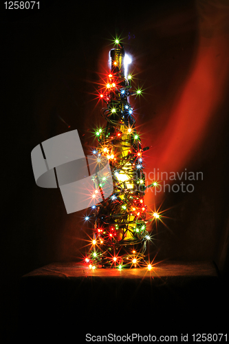Image of christmas alcohol bottle