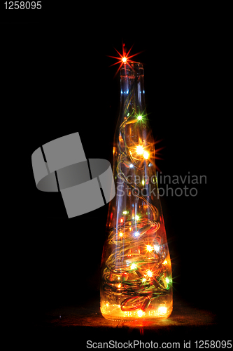 Image of christmas alcohol bottle