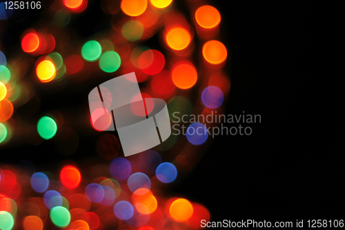 Image of abstract color christmas background
