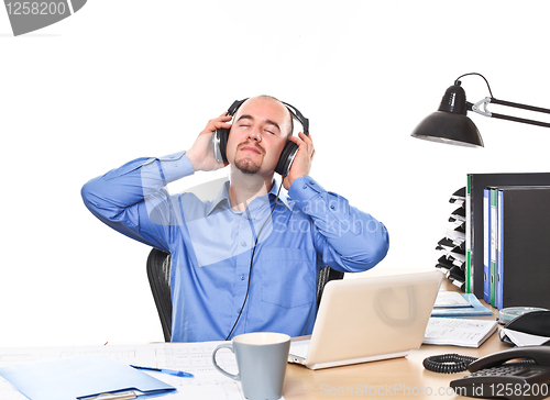 Image of music at work