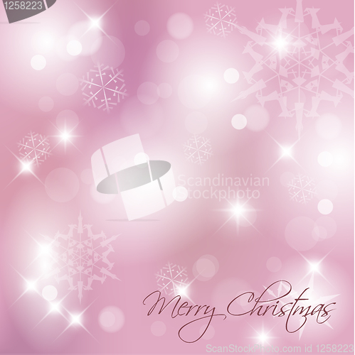 Image of Vector Christmas background