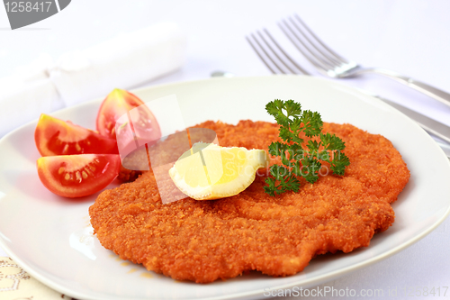 Image of Wiener Schnitzel with lemon