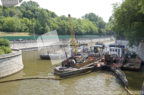 Image of Reservoir cleaning