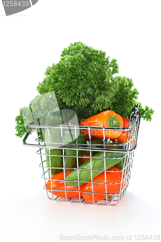 Image of vegetable shopping