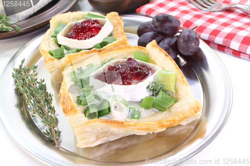 Image of Goat cheese tartlets