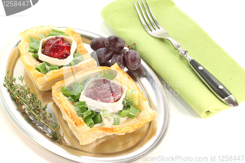 Image of Goat cheese tartlets