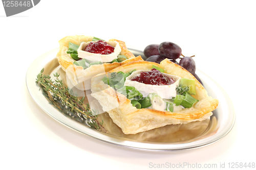 Image of Goat cheese tartlets
