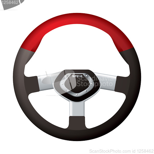 Image of Sports steering wheel