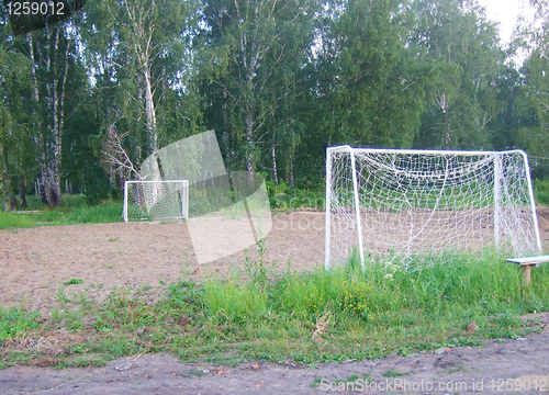 Image of soccer field